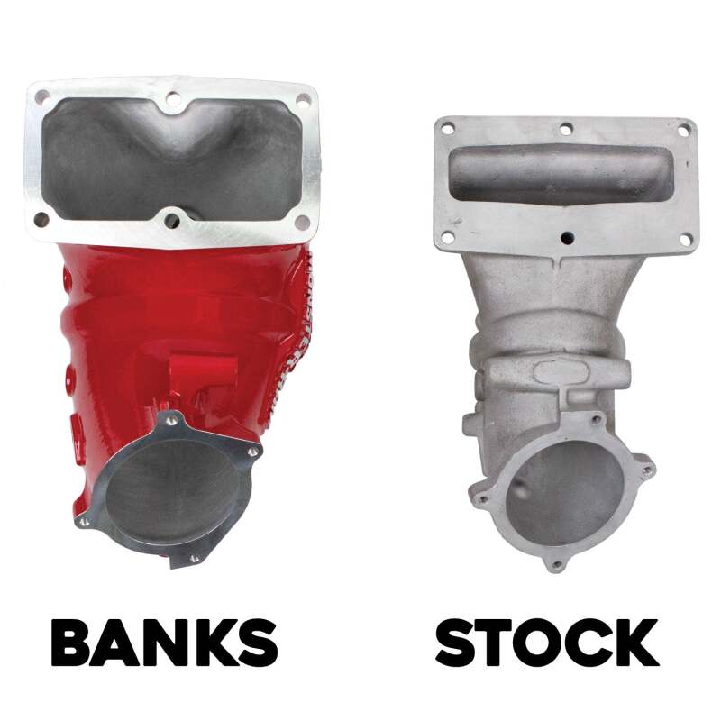 Ram 3500 Performance Air Intake - Banks Power - Monster-Ram Gen-2 w/Fuel Line - Red - `13-`18